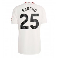 Muški Nogometni Dres Manchester United Jadon Sancho #25 Rezervni 2023-24 Kratak Rukav